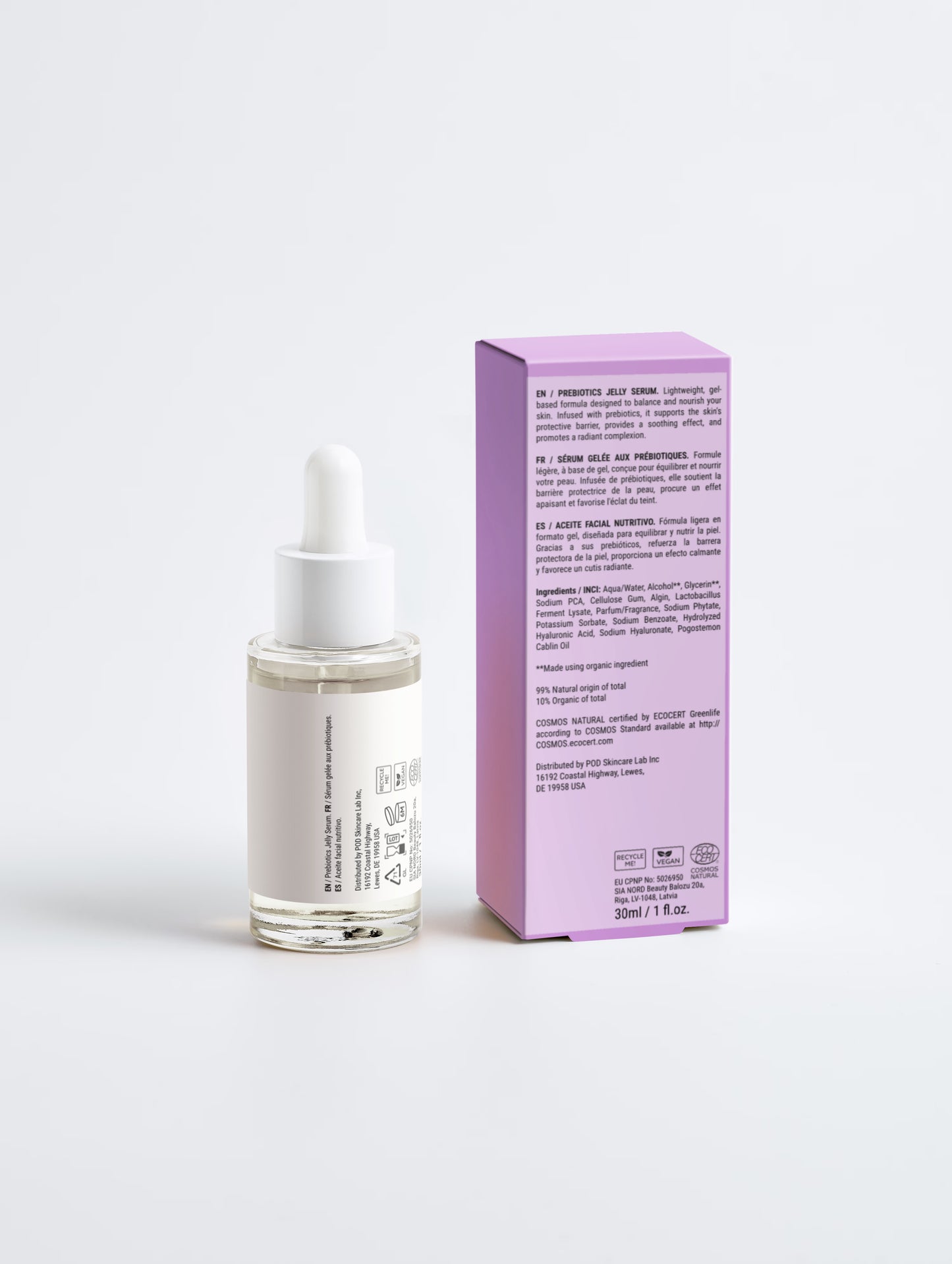 Bioactive Prebiotic Jelly Serum