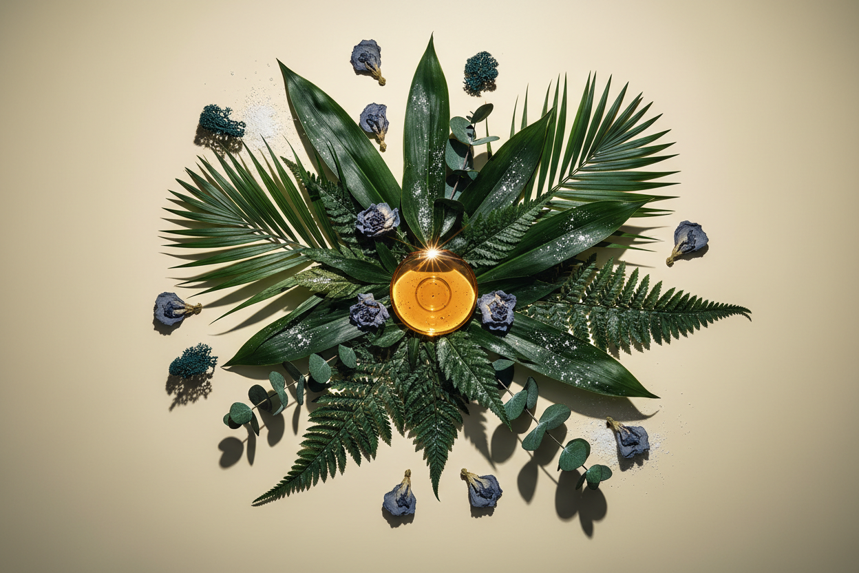 AUVELLO Hero — Editorial Botanical