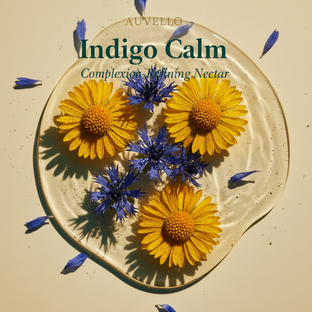 Indigo Calm Square Cover